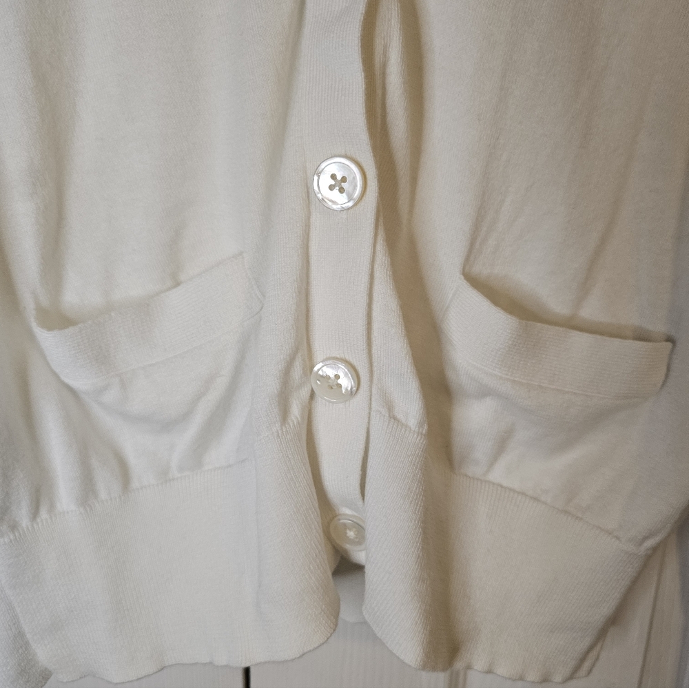 Ralph Lauren Sport Women's light cotton Academia cardigan. preppy, old money - Picture 10 of 16